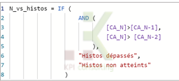 Fonctions logiques Power BI